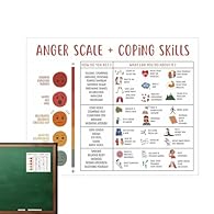 ENHANCED DURABILITY - Designed with good structure, this sentiments chart for kids is printed on quality paper, ensuring it stays thick and not easy to tear. Our picture will not change color or deform MULTIPLE USES - This sentiment chart for kids pr...