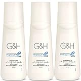 X 3 bottle G&H Protect+ Deodorant & Anti-Perspirant Roll-On size 100 ml.