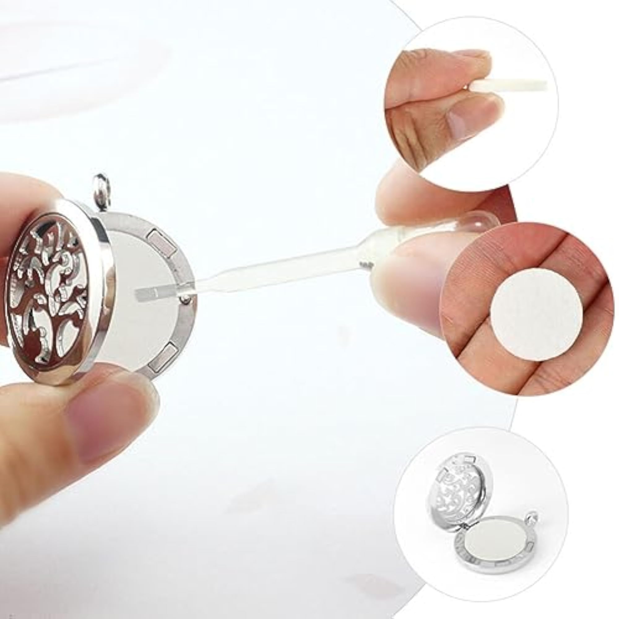 100pcs Diffuser Refill Pads Essential Diffuser Pad
