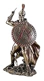 Figura decorativa de Leonidas. Famoso Feldherr y Rey de Sparta (490 - 480 v. Chr)