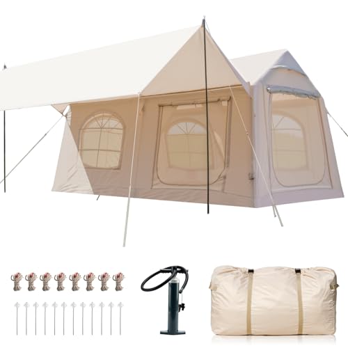 Ytaoeo Aufblasbares Zelt für Camping Outdoor Zelt Aufblasbares Gampingzelt...