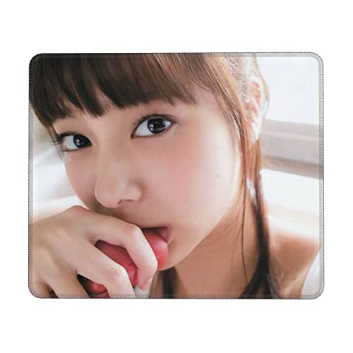 事務用品、新川優愛 マウスパッド 水洗い 滑り止め 耐久性が 多機能 おしゃれオフィスマウスパッド