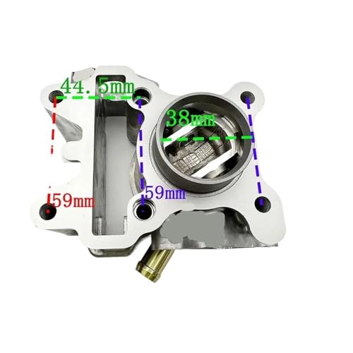 Kit de pistón de 38 mm para solucionar desgaste en 50 CC y 4 tiempos 4