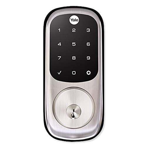 Yale Assure Lock with Zigbee - Smart Touchscreen Keypad Deadbolt - Works with Xfinity Home, Amazon Echo Show, Amazon Echo Plus and More - Satin Nickel