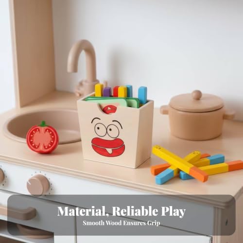 Juego de madera de desarrollo mental para despertar la curiosidad y lógica infantil 4