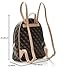 Imagen de GUESS Mochila grande Manhattan para mujer, marrón
