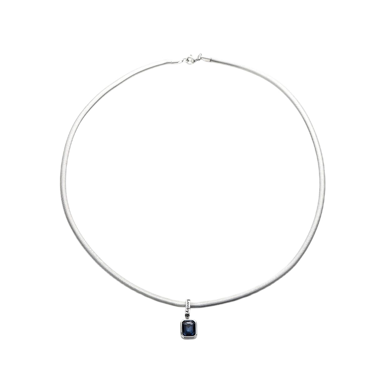 Salty Alpha Azure Echo Pendant Necklace Blue - Image 1