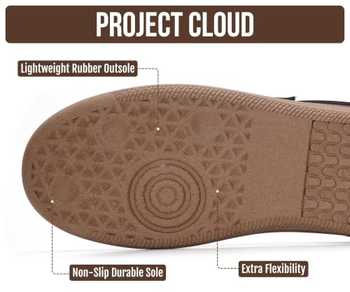 Image of Project Cloud Non-Slip Fashion Sneakers for Women, Lace-Up Shoes | Memory Foam Insole Trendy Womens Footwear - Comfortable Casual Womens Sneakers - Stylish Shoes Women Breathable Footwear