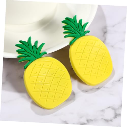 Imanes decorativos de piña para refrigerador Garneck 10 piezas miniatura 6