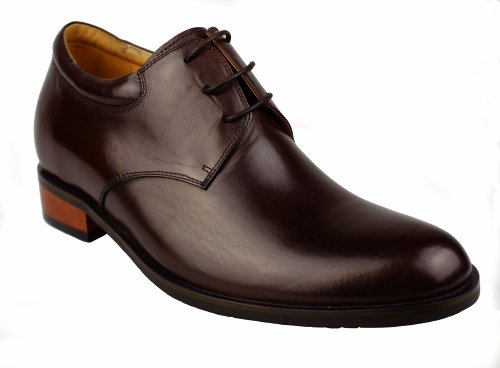 Zapatos de cordones de cuero para hombre Rom en color marrón premium