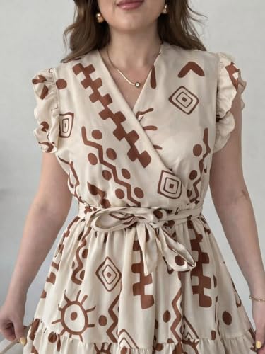 Image of KZULLY | Dress for Women Western Maxi Style, Ethnic Look Outfit for Women, A Line Flared Pattern, Indo Western Dresses, One Piece Long Gown