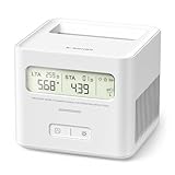 X-Sense Radon Detector for Home, Easy to Use, Zero Lab Fees, No Installation Required, Continuous Monitoring with Clear LCD Screen, XR0A-SR