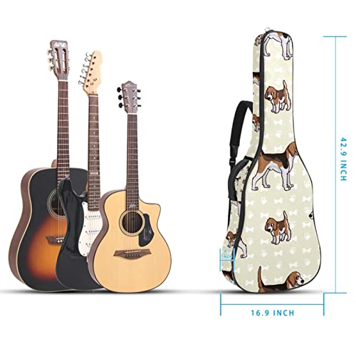 Hondank Housse pour guitare acoustique – Ours polaire mignon – 1 cm d’épaisseur – Rembourrage étanche – 101,6 cm – 106,4… - Les Beatles, Paul McCartney, John Lennon, RIngo Starr, George Harrison Hondank Housse pour guitare acoustique - Ours polaire mignon - 1 cm d'épaisseur - Rembourrage étanche - 101,6 cm - 106,4… – Image 6