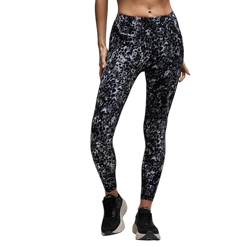 Sweaty Betty Power 7/8 Gym Leggings for Women High Waist Moisture-Wicking 62% Polyamide 38% Elastane with Side Pockets (UK Alpha M Regular Regular Grey)