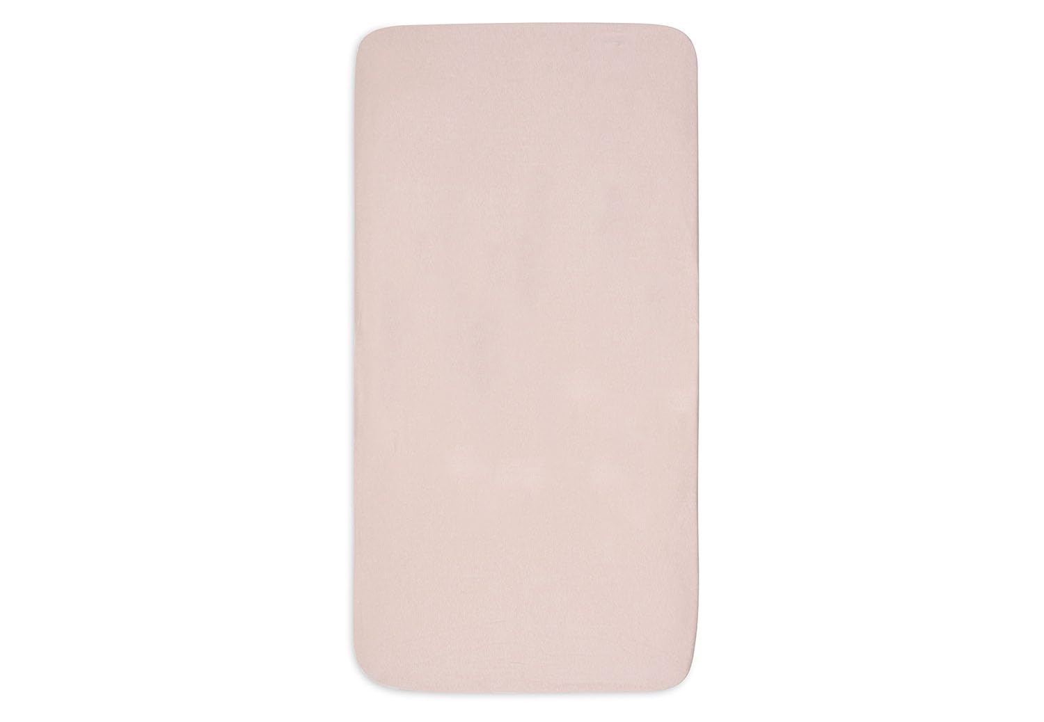 Jollein Jersey Fitted Sheet - Wild Rose - 70 x 140 cm - 100% Cotton - Fitted Sheet - Dusky Pink, 70x140/75x100 cm - Image 2