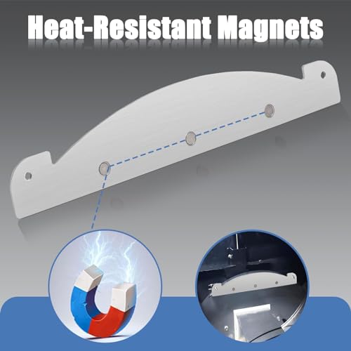 Image of Criditpid Heat Deflector Modification for Pit Boss Austin XL, Pro Series, Rancher XL, PB1150, PB1100 Grill Parts, Stainless Steel Air Gap Mod, Heated Diffuser Plate Cover for Pit Boss Accessories