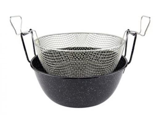 ILSA ILS360132 Friggitrice con Confezione Ferro Smalt.1551, Cm 32