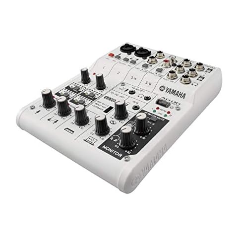 Yamaha AG06 6-Channel Mixer with Audio Interface Cover