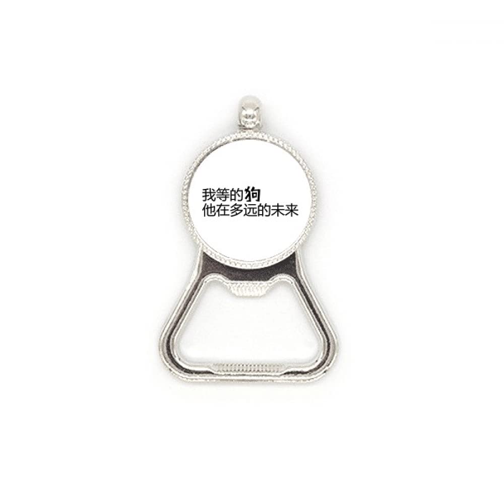 Décapsuleur acier inoxydable citation chinoise humour cadeau célibataire