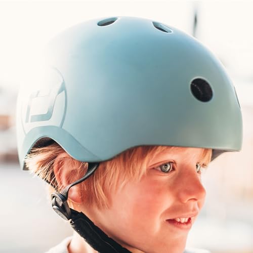 Scoot & Ride Çocuk bisiklet kaskı, çelik, 51 ila 55 cm