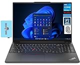 Mise à niveau : le joint est ouvert pour la mise à niveau matériel/logiciel uniquement pour améliorer les performances. Écran IPS Wide UXGA (1920 x 1200) 60 Hz de 16 pouces ; WiFi 802.11ax, Bluetooth 5.1, Ethernet LAN (RJ-45), webcam Full HD 1080p, système de sécurité d'empreintes digitales, clavier rétroéclairé