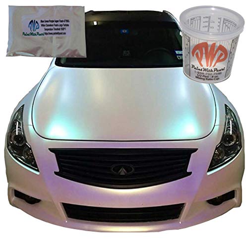 25g Blue Green Purple Superflash Chameleon Paint, Colorshift Pearl Paint Pigment - Pearl Paint Powder