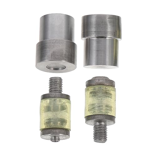 VILLCASE Hand Press Machine Steel Punching Die Tool for Ring Press Studs Easy Use Fastener Setter for Canvas Burr Comfortable Grip Installation Accessory