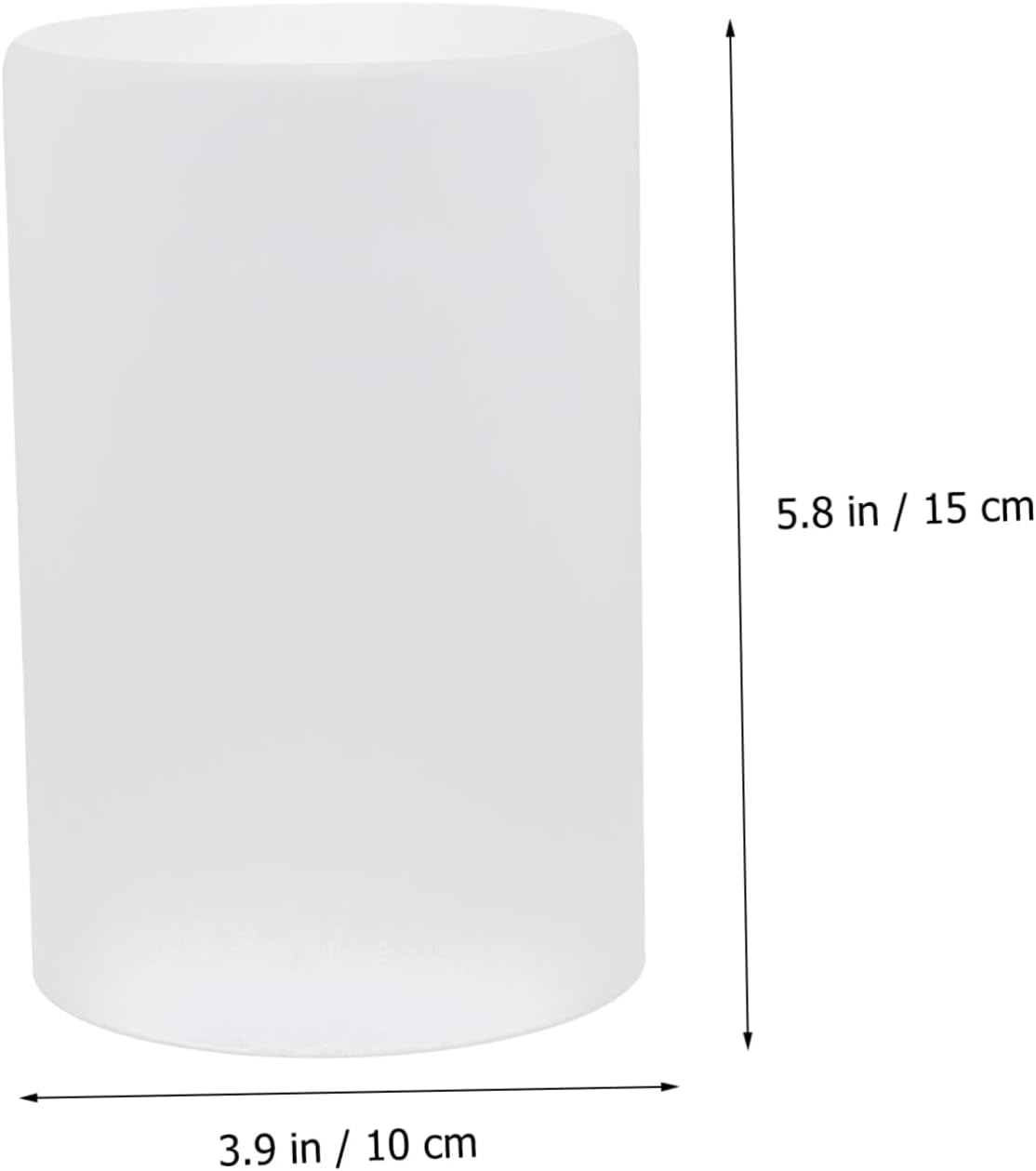 Mipcase Frosted Glass Lampshade Set Cm Diameter Cm Height Modern Ceiling Light Fixture Cover for Chandeliers