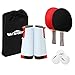 Win SPORTS Tischtennis-Netz, Paddel-Set mit einziehbarem Netz, zum Spielen überall, für jeden Tisch, 2 Tischtennisschläger und 3 Bälle, Aufbewahrungskoffer