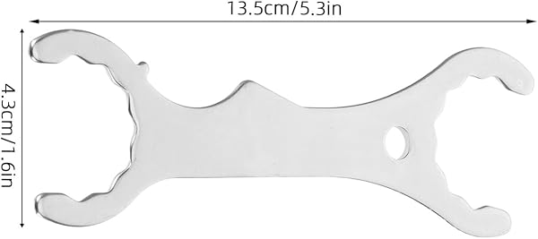 Chiave per Rubinetto da Birra in Acciaio Inossidabile 2 Pezzi Design Ergonomico, Utensile Multifunzione per Colonne di Birra, per Pub e Uso Domestico - 2