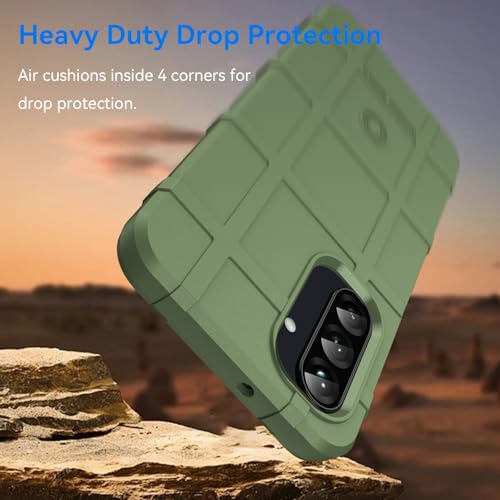 Coque Galaxy A26 TPU antichoc durable avec finition mate vert militaire - 7