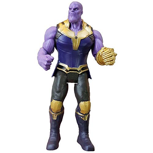 Boneco Thanos 17 Cm Com Luz