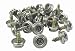 Snap Screw Stud, 5/8" Inch #8 All Stainless Steel, Male Portion of Snap Assembly