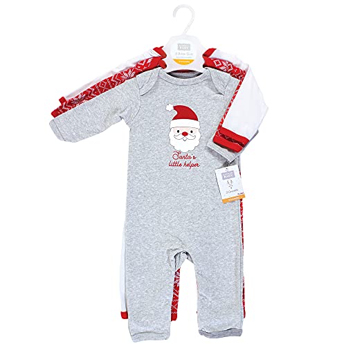 Image of Hudson Baby Baby Cotton Union Suit, 3 Pack