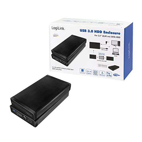 Cofre externo Logilink UA0284 USB 3.0 para disco 3.5" miniatura 7