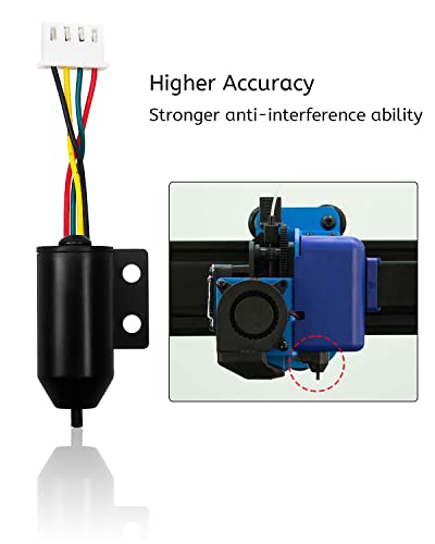 Image of ABL Automatic Leveling Sensor Fit for Artillery Sidewinder SW-X2 and Genius Pro, High Stability High Precision Auto Bed Leveling Sensor, Anti-Interferenc