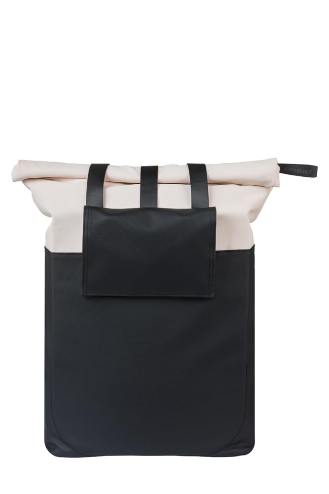 Basil Vive Einzeltasche - MIK Hooks inkl. - 15-20L - Laptopfach - Weiß