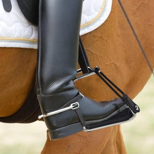 Estribos de equitação,Estribos de sela de cavalo | Estribos de segurança em aço carbono,Estribos de