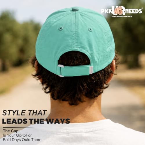 Image of Pick Ur Needs Unisex Sports Baseball Cap Breathable Quick-Dry Summer Cap with Adjustable Strap