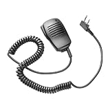 Microfono altoparlante da spalla per radio Baofeng UV-5R BF-888S UV-82 Wouxun Kenwood, 2 pin