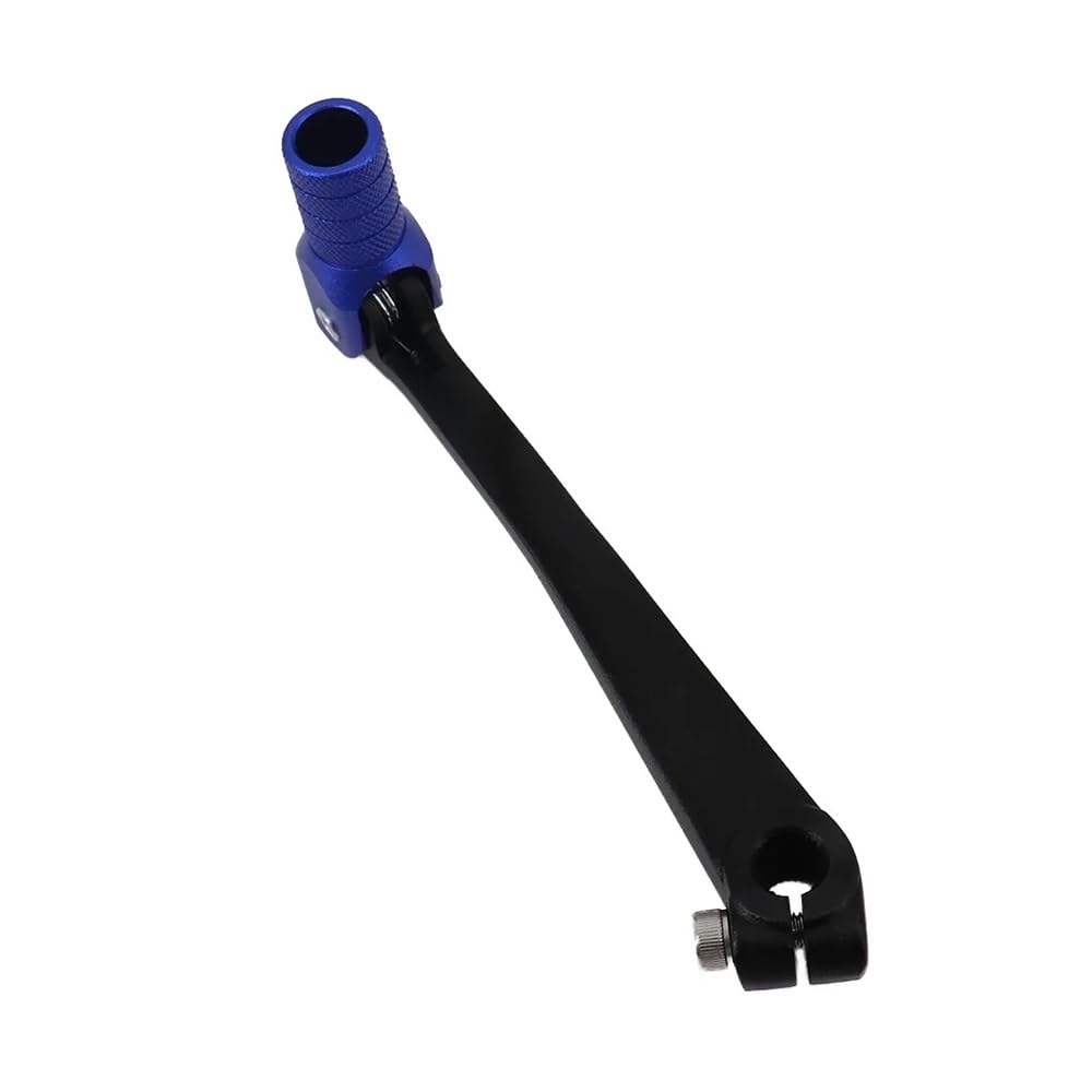 Teknui Blue Black Motorcycle Gear Lever Motorcycle Folding Gear Shift Lever For Kayo Bosuer 110/125/140/150/160/250Cc Dirt Bike Pit Bikes Gear Lever