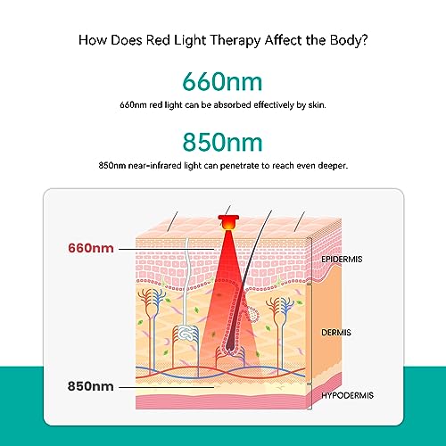 opove Red Light Therapy Knee Brace Vibration Knee Massage for Joint and Shoulder Pain Relief, Faster Recovery, Near Infrared Light Therapy Wearable Knee Elbow Pads for Elderly & Athletes - Image 4