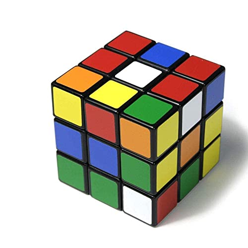 Image of 3x3 Puzzle Cube Game Toy High Speed Stickerless Magic Speedy Stress Buster Brainstorming Multicolor Problem Solving Fast and Smooth Turning Puzzle Game Toy for Adults & Kids (Pack of 1)