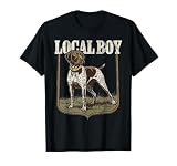 Local Boy Hunting Dog Retro Southern Country Pride Vintage T-Shirt