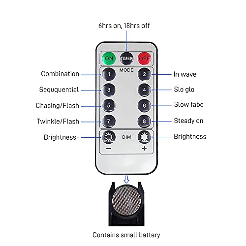 Photo Clip String Lights,100 LED 10M Copper Wire Hanging String Fairy Lights with Remote,USB or Battery Powered,Decoration for Bedroom Christmas Wedding Party (50 Clip & 25 Nails,Warm White,8 Modes)