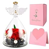 engel glashütten Unser Designer kreiert einen aufrichtigen Liebesengel, was die besten Wünsche bedeutet. Glas Rose Angel wird mit einer wunderschönen Geschenkbox und einer Grußkarte geliefert, auf der Sie einige Worte schreiben können, um Ihre aufrichtige Liebe und aufrichtige Hoffnung auszudrücken.
