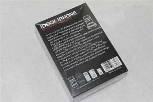 Nd Dock infrarossi AV Video Output per iPhone 3G 3GS iPod