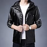 ★【Funktionalität】: diese Jacke hat eine perfekte vielseitige Passform, Herbst- / Winterjacken; Motorradjacken; Passformjacke; klassischer und einfacher Stil.