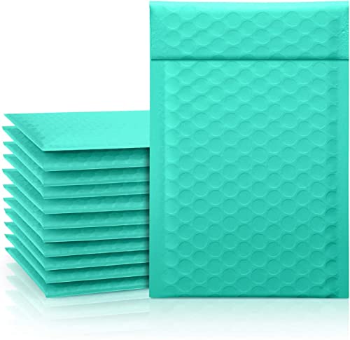 Fuxury Bubble Mailer, Teal Bubble Mailers 6x10 Inch, Self-Seal Adhesive Packaging Bags, Waterproof Poly Bubble Mailers for Mailing, Packaging, Shipping, Small Business Bulk 25 Pack #0