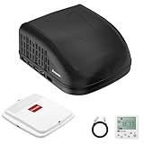 ARSENDA 18K BTU RV Rooftop Air Conditioner with Heat Pump, Quiet RV AC Heater Combo, Non-Ducted 110-120V RV AC Unit, Heating & Cooling for RVs, Campers, Trailers, Fifth Wheels & Food Trucks, Black